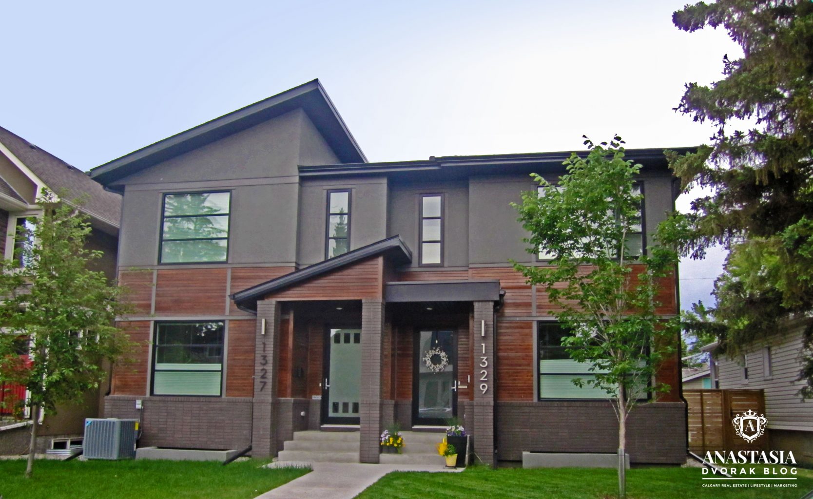 Modern Infill - Duplex