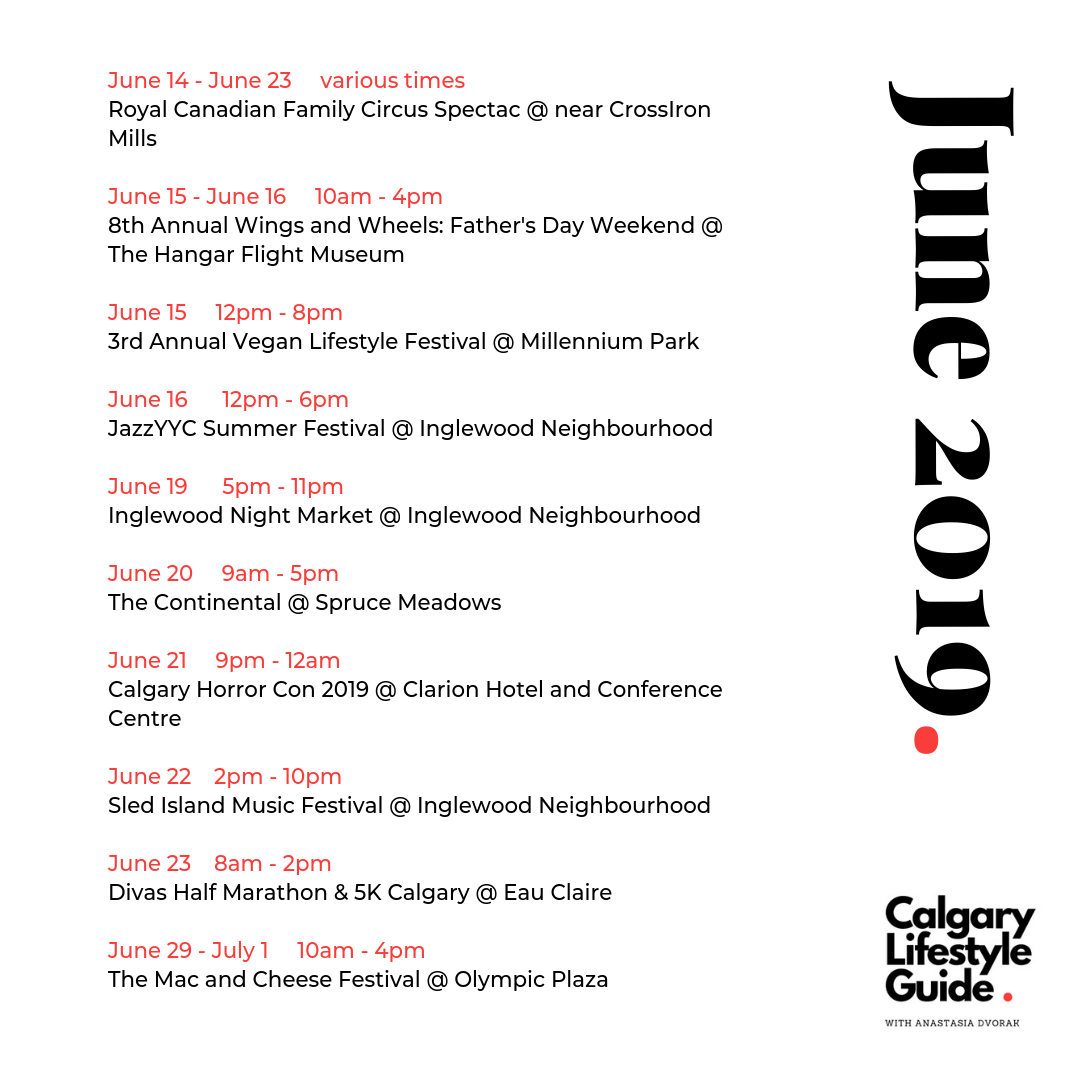 Calgary Fun Things to do in Calgary June 2019 Local Events