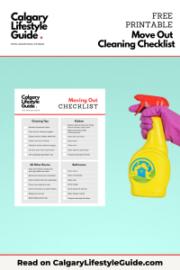 Moving Out Checklist