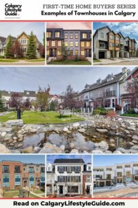 Examples of Townhouses in Calgary by Calgary Lifestyle Guide