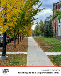 calgary october events - fun things to do in calgary in october 2023- what to do in october in calgary