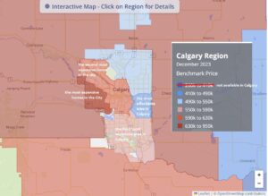 calgary pricing map