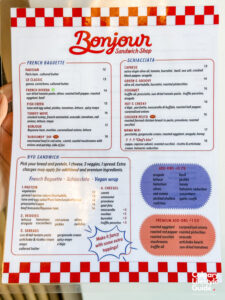 Bonjour Sandwich Shop Calgary- Calgary Lifestyle Guide 1